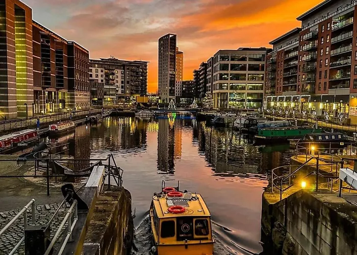 Appartement Deluxe Apt & The Best River Canal View In Leeds